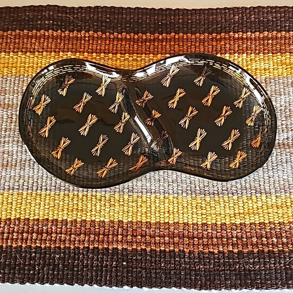 Houze Art Divided Glass Tray
